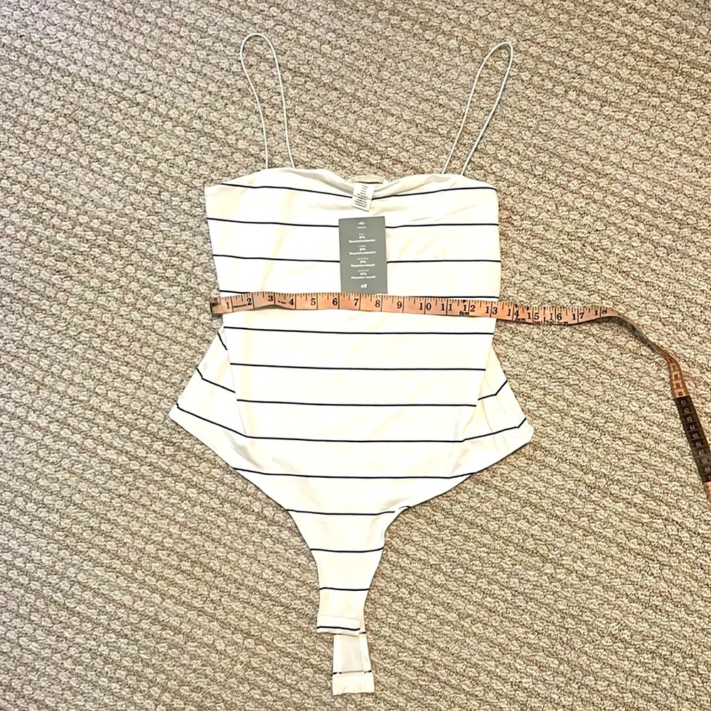 H&M tank top button up onsie